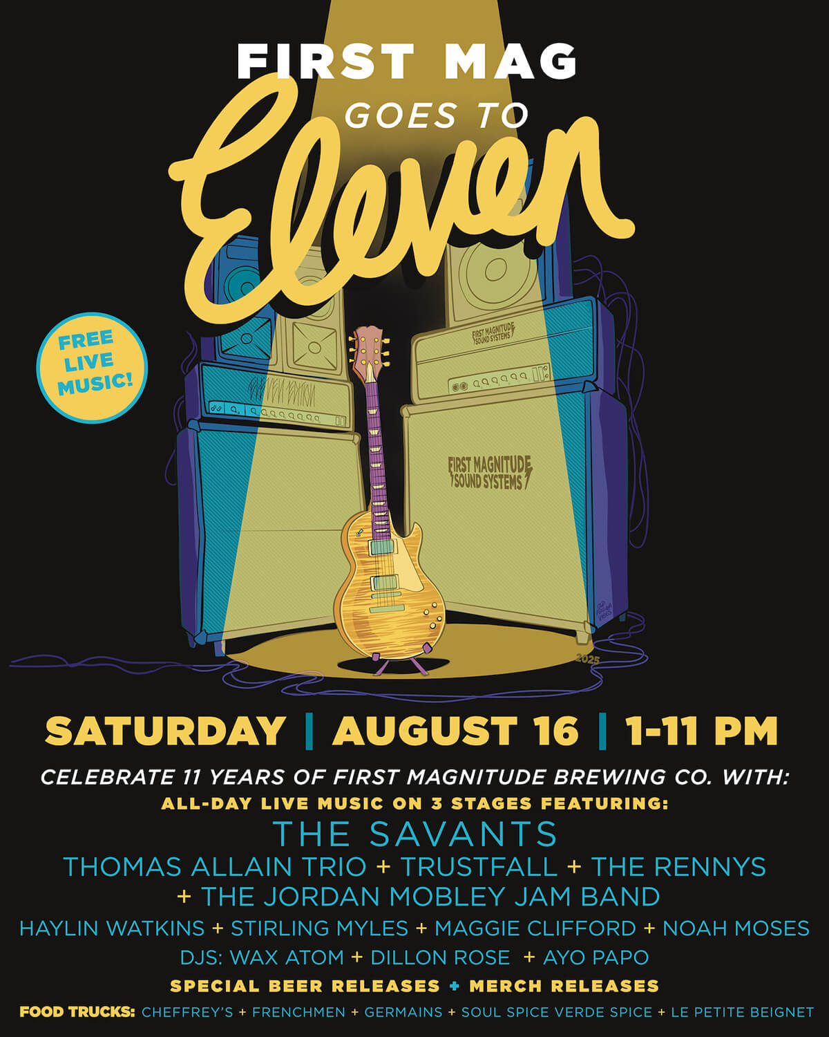 first mag goes to eleven poster