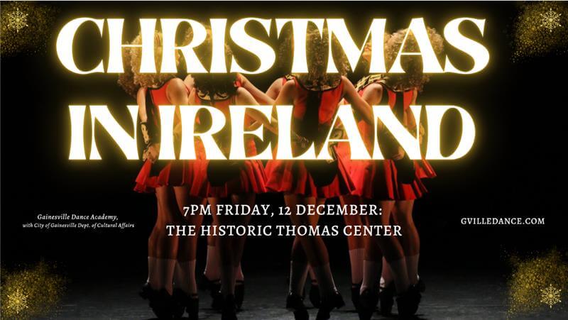 Christmas in Ireland Dance poster
