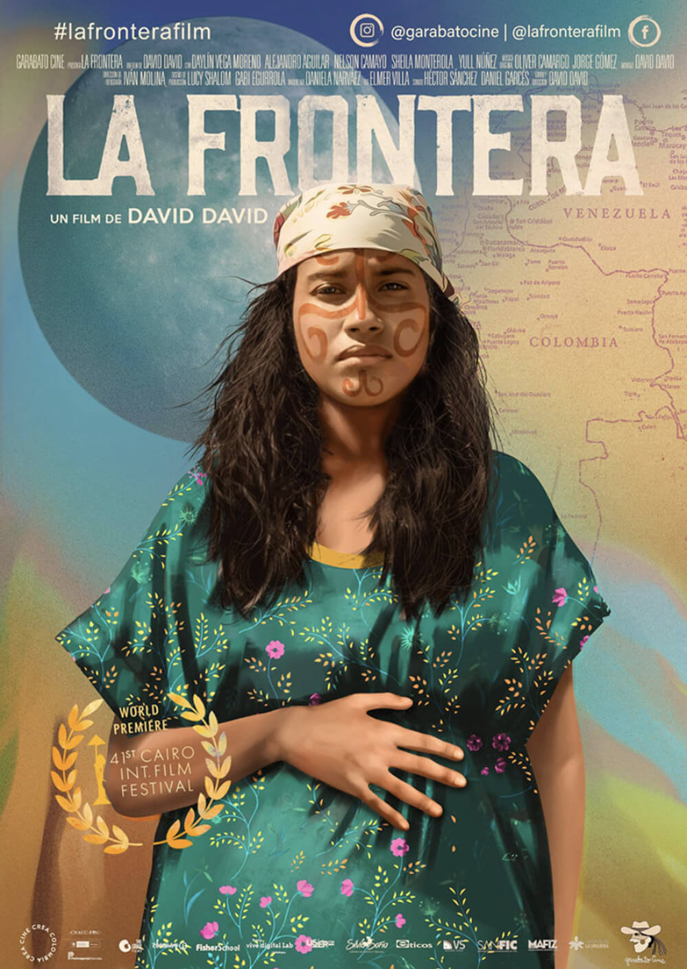 movie poster for la frontera