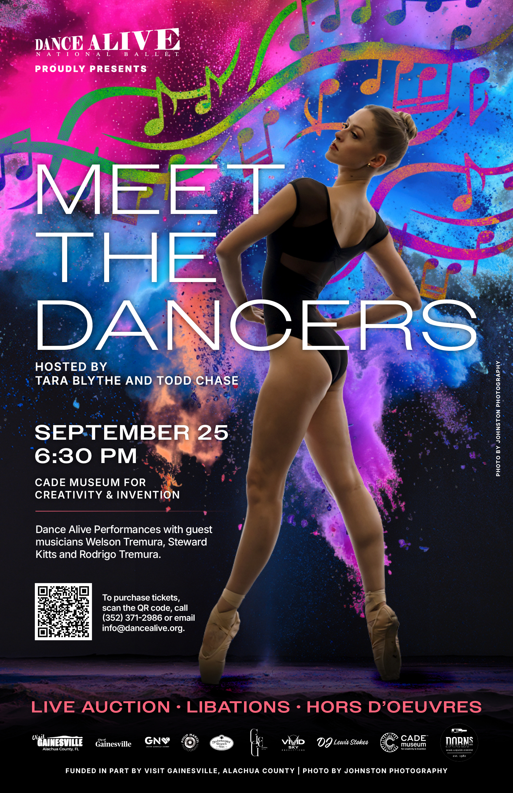 Poster for Meet the Dancers at Dance Alive National Ballet