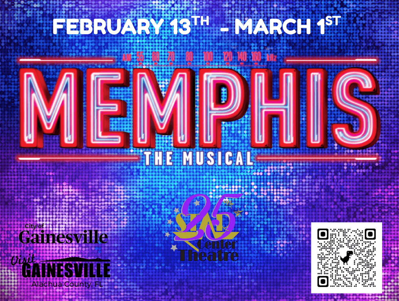 Memphis the Musical in Gainesville, Florida