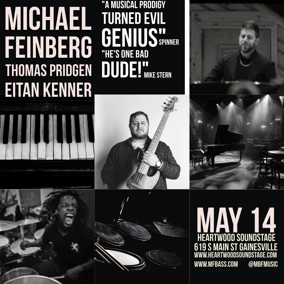 michael feinberg concert flyer