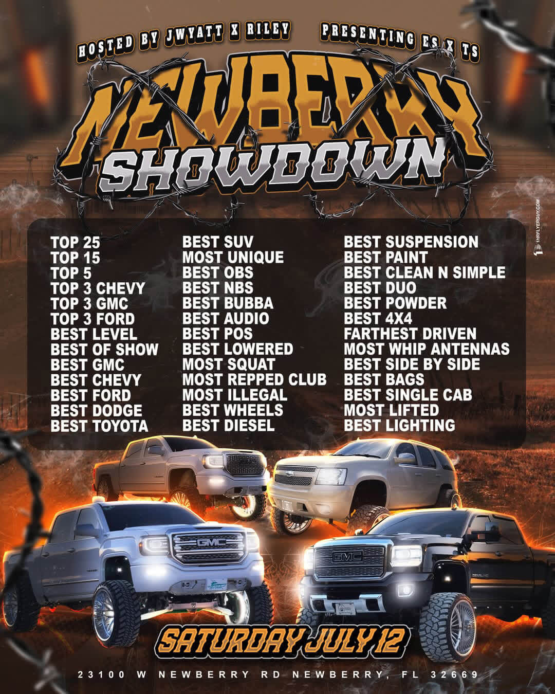 newberry showdown truck show