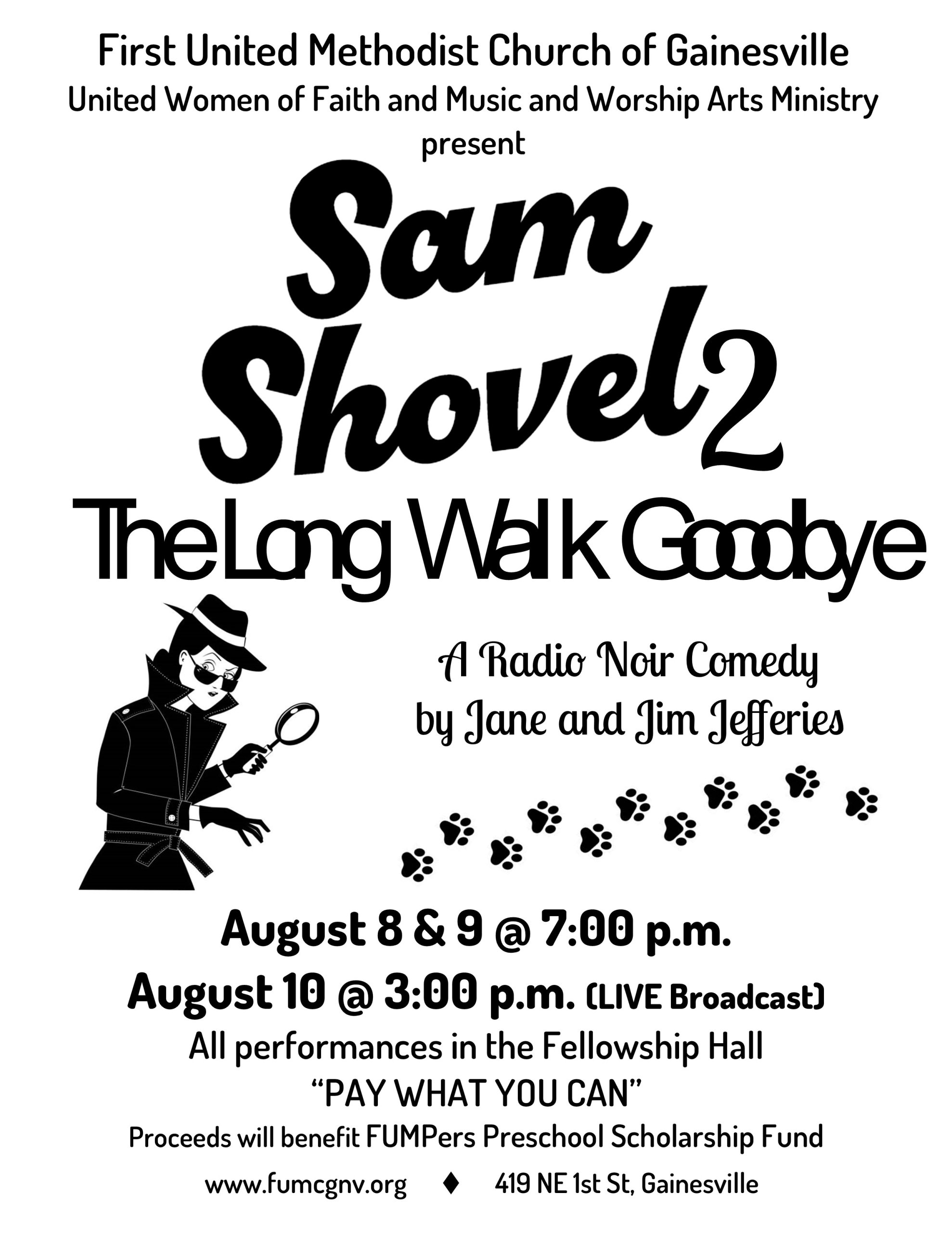 poster for Sam Shovel 2 The Long Walk Goodbye