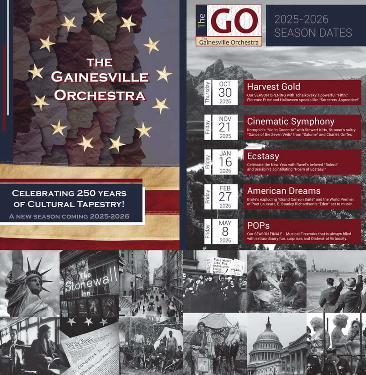 gainesville orchestra season schedule