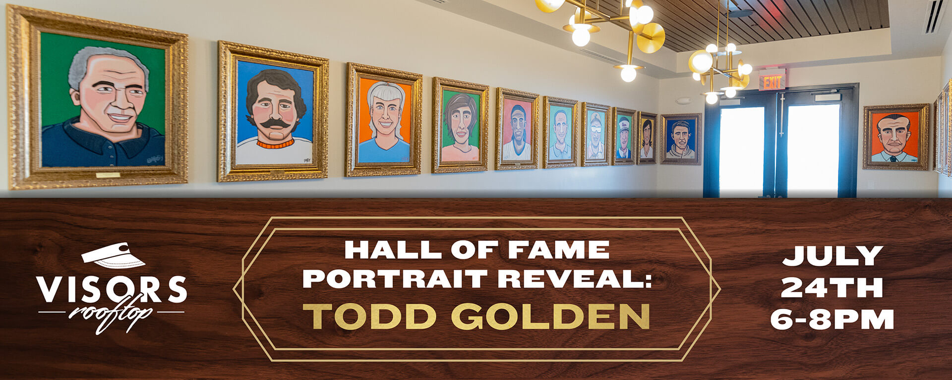 spurrier's hall of fame portrait reveal for coach todd golden