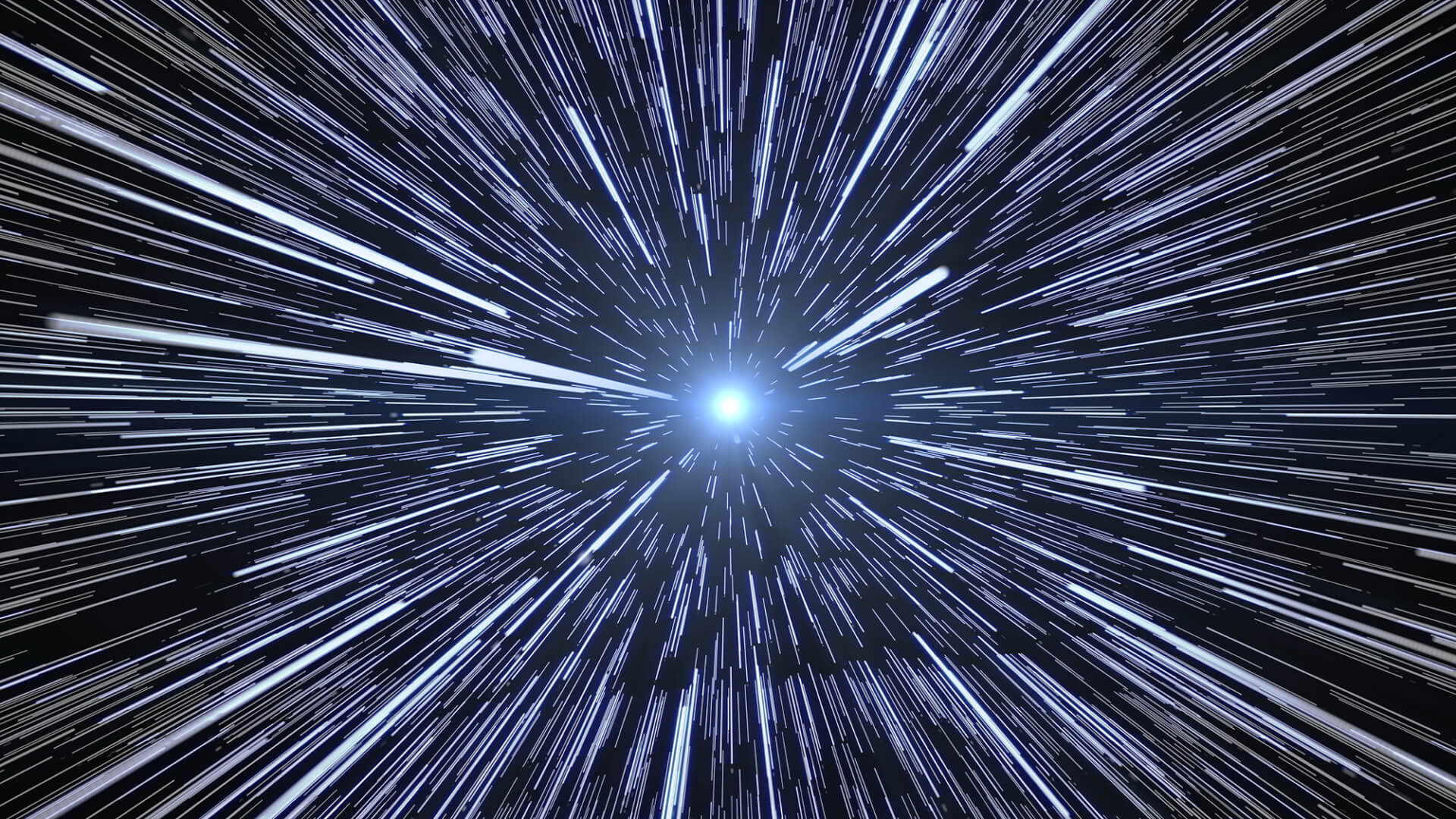 light speed effect from star wars