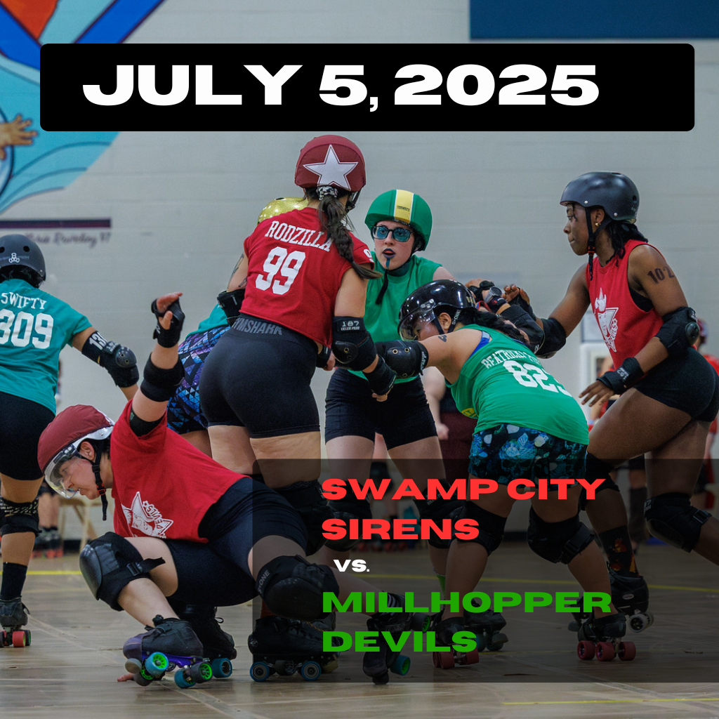 Roller derby Players playing