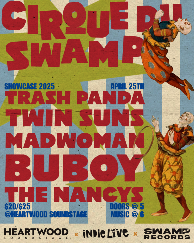 Circus themed poster
