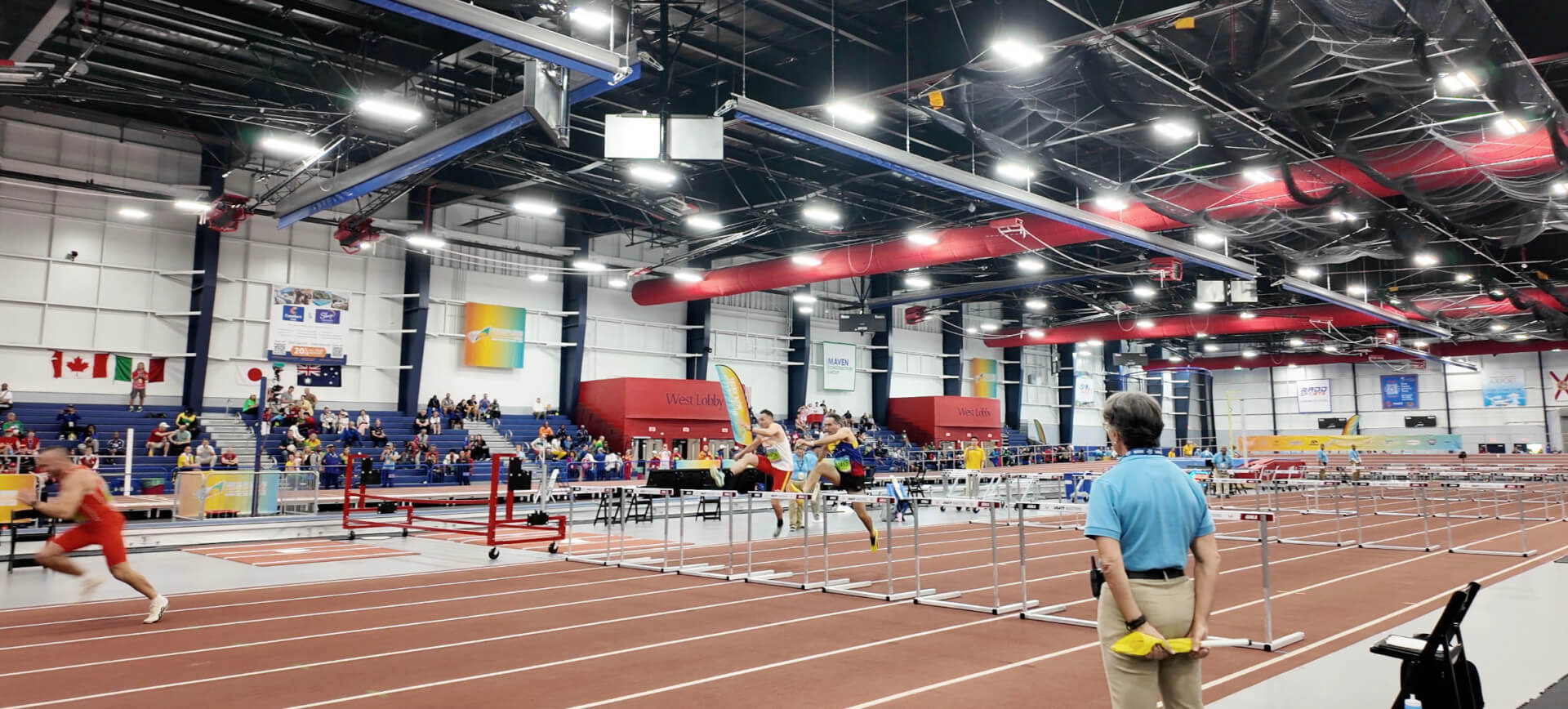 Indoor Track at the Alachua County Sports & Events Center