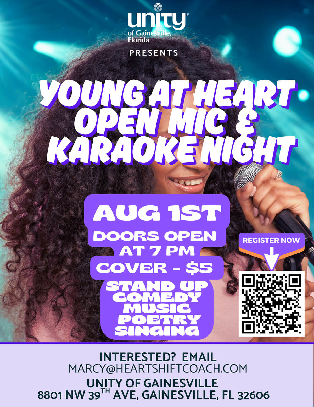 open mic night poster