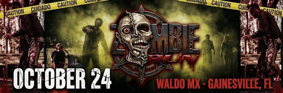 Poster for Halloween Zombie 5K at Waldo MX